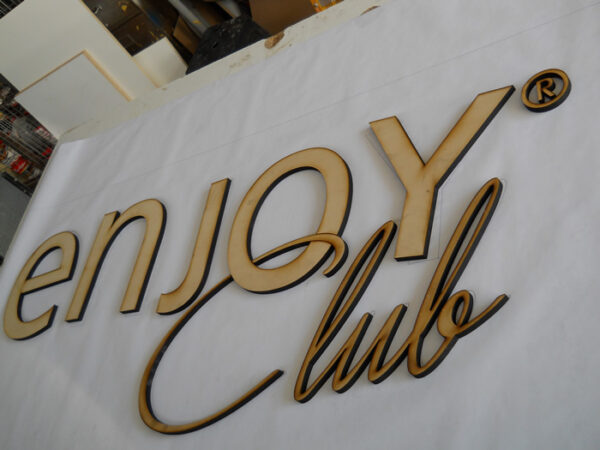 Letras Mdf 18 cm x 3mm - Imagen 3